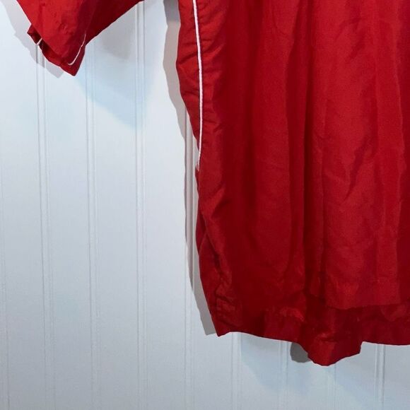 Akadema Play At The Plate Top Mens X-Large Red White Baseball Shirt Short Sleeve - Picture 3 of 13